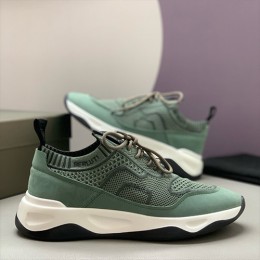 [홍콩명품.BERLUTI] 벨루티 25SS 로고 레더 가죽 스니커즈 운동화 (그린), SE4742, PMD, 명품스니커즈,운동화,구두,로퍼,하이탑,신발