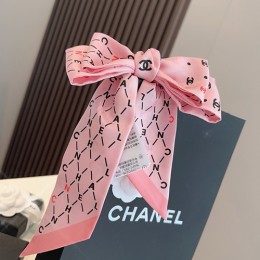 [홍콩명품.CHANEL] 샤넬 25SS 로고 Twilly 6-120 실크 스카프 머플러 (핑크), ET2911, JX, 홍콩명품의류,구매대행,온라인명품