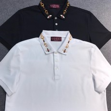 [홍콩명품.Gucci] 구찌 25SS 로고 BEE 자수 카라 폴로 반팔 티셔츠 (2컬러), BM20521, JQ, 홍콩명품의류,구매대행,온라인명품