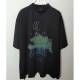 [홍콩명품.BALENCIAGA] 발렌시아가 25SS 로고 그래픽 빈티지 반팔 티셔츠 (블랙), BM20535, JL, 홍콩명품의류,구매대행,온라인명품