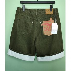 [홍콩명품.BOTTEGA VENETA] 보테가베네타 25SS 로고 데님 쇼츠 반바지 (카키), BM20568, JL, 홍콩명품의류,구매대행,온라인명품