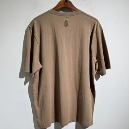 [홍콩명품.McQueen] 알렉산더맥퀸 25SS 로고 반팔 티셔츠 (브라운), BM20608, X2, 홍콩명품의류,구매대행,온라인명품