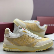 [홍콩명품.Gucci] 구찌 25SS 로고 RE-WEB 스니커즈 운동화 (노랑), SE4764, PMD, 명품스니커즈,운동화,구두,로퍼,하이탑,신발