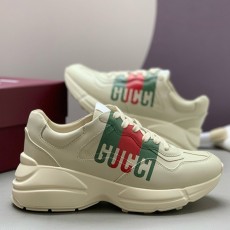 [홍콩명품.Gucci] 구찌 25SS 로고 그래픽 남여 라이톤 스니커즈 운동화 (아이보리), SE4775, PMD, 명품스니커즈,운동화,구두,로퍼,하이탑,신발