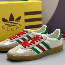 [홍콩명품.Gucci] 구찌 25SS 로고 남여 아디다스 콜라보 스니커즈 운동화, SE4776, PMD, 명품스니커즈,운동화,구두,로퍼,하이탑,신발