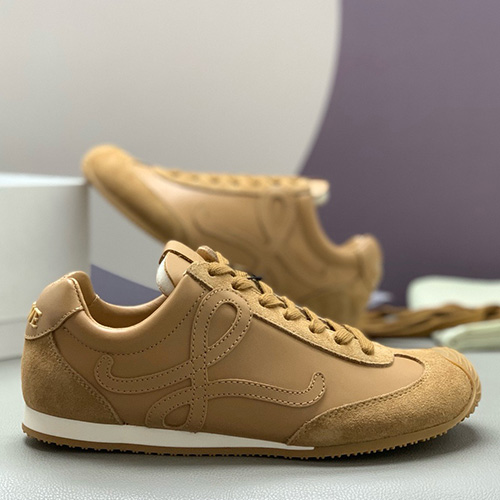 [홍콩명품.LOEWE] 로에베 25SS 로고 남여 BALLET 2.0 스니커즈 운동화 (카라멜), SE4800, PMD, 명품스니커즈,운동화,구두,로퍼,하이탑,신발