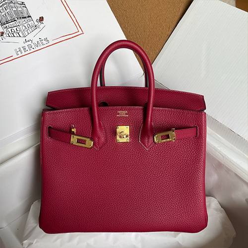 [홍콩명품.Hermes] 에르메스 25SS 로고 Birkin25 토트백 핸드백 (레드-금장), BGM4711, BDA, 홍콩명품가방,명품쇼핑몰,크로스백,핸드백,구매대행