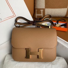 [홍콩명품.Hermes] 에르메스 25SS 로고 콘스탄스 19 백 앱송 토트백 크로스백 (카라멜-금장), BGM4712, BDA, 홍콩명품가방,명품쇼핑몰,크로스백,핸드백,구매대행