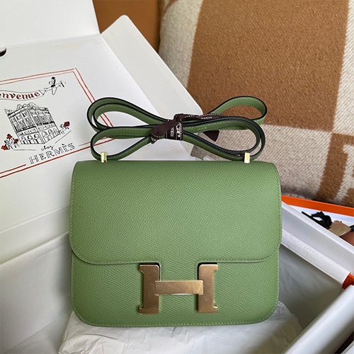 [홍콩명품.Hermes] 에르메스 25SS 로고 콘스탄스 19 백 앱송 토트백 크로스백 (그린-금장), BGM4718, BDA, 홍콩명품가방,명품쇼핑몰,크로스백,핸드백,구매대행