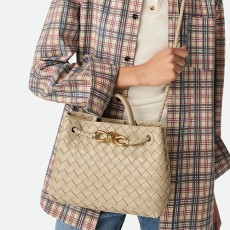 [홍콩명품.BOTTEGA VENETA] 보테가베네타 25SS 로고 스몰 안디아모 폰덴테 핸드백 743568 (베이지), BGM4730, BDA, 홍콩명품가방,명품쇼핑몰,크로스백,핸드백,구매대행