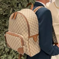 [홍콩명품.Gucci] 구찌 25SS 로고 GG수프림 백팩 821159 (베이지), BGM4748, BDA, 홍콩명품가방,명품쇼핑몰,크로스백,핸드백,구매대행