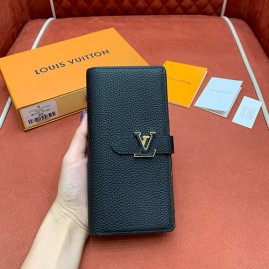 [홍콩명품.LOUIS VUITTON] 루이비통 25SS 로고 LV 버티컬 토뤼옹 가죽 여성 장지갑 블랙 M81330, BGM4773, BDA, 명품지갑,무브타임쇼핑몰,홍콩명품,사이트,명품쇼핑몰