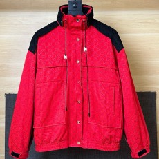 [홍콩명품.Gucci] 구찌 25SS 로고 GG수프림 내피 후드 바람막이 자켓 (레드), BM20696, JU, 홍콩명품의류,구매대행,온라인명품