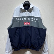 [홍콩명품.BALENCIAGA] 발렌시아가 25SS 로고 카라 윈드브레이커 자켓, BM20748, KB, 홍콩명품의류,구매대행,온라인명품