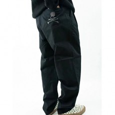 [홍콩명품.MASTERMIND] 마스터마인드 25SS 로고 WILDTHING 스컬 오버핏 팬츠 바지 (블랙), BM20821, JL, 홍콩명품의류,구매대행,온라인명품