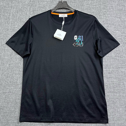 [홍콩명품.Hermes] 에르메스 25SS 로고 반팔 티셔츠 (2컬러), BM20835, JQ, 홍콩명품의류,구매대행,온라인명품