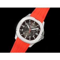 [홍콩명품시계.PATEK PHILIPPE] 파텍필립 아쿠아넛 5167 그레이 다이얼, 레드 고무밴드스트랩