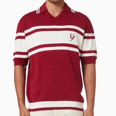 [홍콩명품.D&G] 돌체앤가바나 25SS 로고 자수 카라 폴로 니트 반팔 티셔츠 (2컬러), BM20901, JU, 홍콩명품의류,구매대행,온라인명품