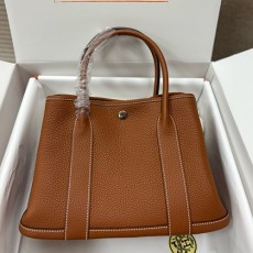 [홍콩명품.Hermes] 에르메스 25SS 로고 GARDEN PARTY 30cm 토트백 핸드백 (브라운), BGM4786, H3, 홍콩명품가방,명품쇼핑몰,크로스백,핸드백,구매대행