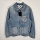 [홍콩명품.LOUIS VUITTON] 루이비통 25SS 로고 카라 데님 자켓 (블랙), BM20984, JU, 홍콩명품의류,구매대행,온라인명품