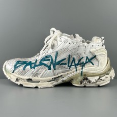 [홍콩명품.BALENCIAGA] 발렌시아가 25SS 로고 남여 Runner 7.0 스니커즈 운동화 (화이트), SE4999, S3, 명품스니커즈,운동화,구두,로퍼,하이탑,신발