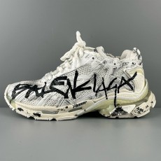 [홍콩명품.BALENCIAGA] 발렌시아가 25SS 로고 남여 Runner 7.0 스니커즈 운동화 (화이트), SE5003, S3, 명품스니커즈,운동화,구두,로퍼,하이탑,신발