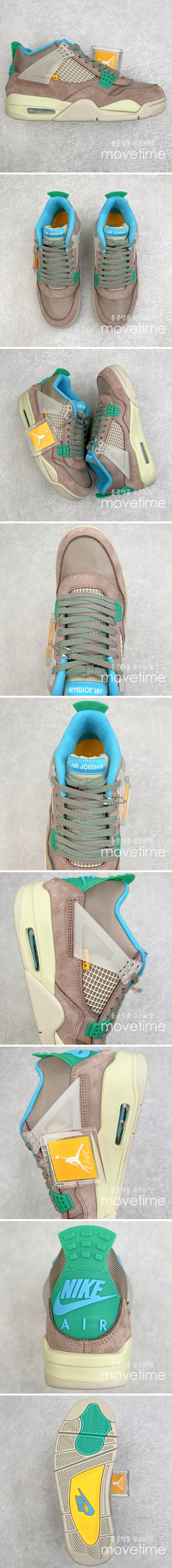 [홍콩명품.NIKE] 나이키 25SS 로고 남여 에어 조던 AJ4 Retro 스니커즈 운동화 (브라운), SE5013, S3, 명품스니커즈,운동화,구두,로퍼,하이탑,신발