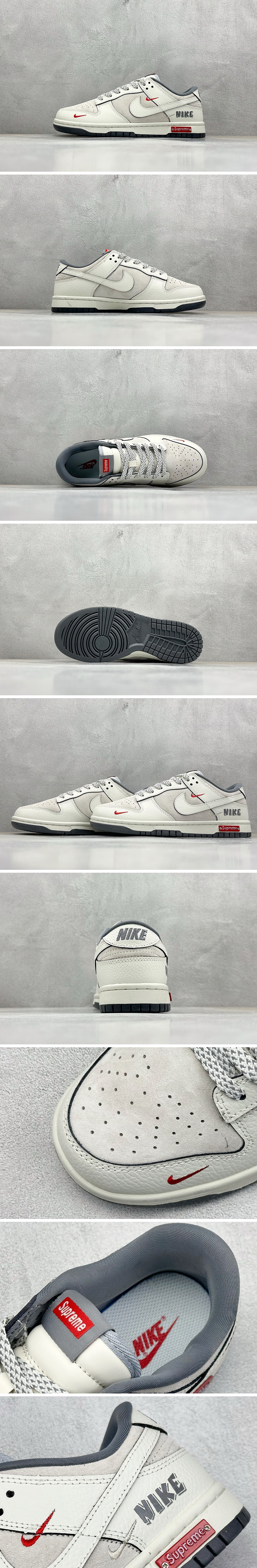 [홍콩명품.NIKE] 나이키 25SS 로고 남여 SB DUNK 슈프림 콜라보 스니커즈 운동화 (아이보리), SE5025, S3, 명품스니커즈,운동화,구두,로퍼,하이탑,신발