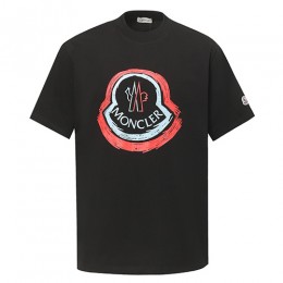 [홍콩명품.MONCLER] 몽클레어 25SS 로고 그래픽 프린트 반팔 티셔츠 (2컬러), BM21070, S1F, 홍콩명품의류,구매대행,온라인명품
