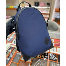 [홍콩명품.Hermes] 에르메스 25SS 로고 레더 가죽 나일론 백팩 (블루), BGM4803, H3, 홍콩명품가방,명품쇼핑몰,크로스백,핸드백,구매대행