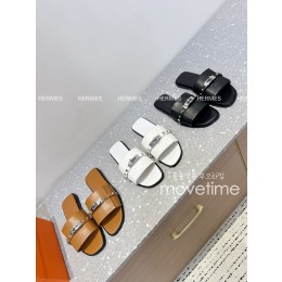 [홍콩명품.Hermes] 에르메스 25SS 로고 여성 레더 가죽 슬리퍼 (3컬러), SE5161, S4W, 명품스니커즈,운동화,구두,로퍼,하이탑,신발