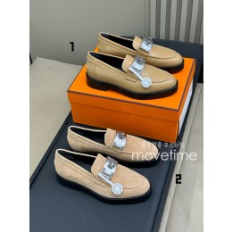 [홍콩명품.Hermes] 에르메스 25SS 로고 여성 레더 가죽 로퍼 (2컬러), SE5177, GHS, 명품스니커즈,운동화,구두,로퍼,하이탑,신발