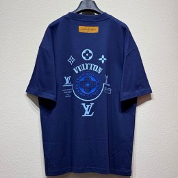 [명품레플리카.LOUIS VUITTON] 루이비통 25SS 로고 프린트 반팔 티셔츠 (4컬러), BM21187, KB, 홍콩명품의류,구매대행,온라인명품