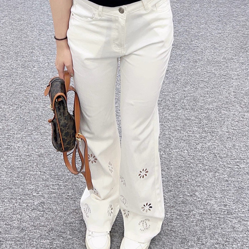 [홍콩명품.CHANEL] 샤넬 25SS 로고 여성 데님 팬츠 진 청바지 (2컬러), BM21359, TBG, 명품레플리카,미러급,온라인쇼핑몰사이트