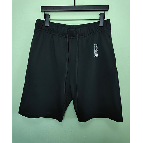 [홍콩명품.Chrome Hearts] 크롬하츠 25SS 로고 자수 쇼츠 반바지 (블랙), BM21537, JL, 명품레플리카,미러급,온라인쇼핑몰사이트