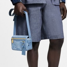 [홍콩명품.LOUIS VUITTON] 루이비통 25SS 로고 다미에 데님 크로스백 M00210, BGM4932, BDA, 홍콩명품가방,명품쇼핑몰,크로스백,핸드백,구매대행