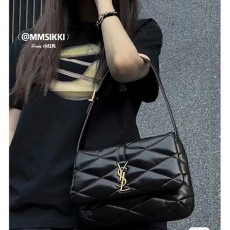 [홍콩명품.YSL] 입생로랑 25SS 로고 LE57 퀼드 숄더백 698567-AAAO0-1000, BGM4952, BDA, 홍콩명품가방,명품쇼핑몰,크로스백,핸드백,구매대행