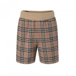 [홍콩명품.Burberry] 버버리 25SS 로고 체크패턴 울 쇼츠 반바지 (카라멜), BM21607, JU, 명품레플리카,미러급,온라인쇼핑몰사이트