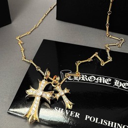 [가격문의][홍콩명품.Chrome Hearts] 크롬하츠 25SS 로고 도금 925실버 목걸이, ET3045, BUBU, 홍콩명품의류,구매대행,온라인명품
