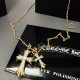 [가격문의][홍콩명품.Chrome Hearts] 크롬하츠 25SS 로고 도금 925실버 목걸이, ET3045, BUBU, 홍콩명품의류,구매대행,온라인명품