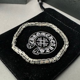 [가격문의][홍콩명품.Chrome Hearts] 크롬하츠 25SS 로고 925실버 팔찌, ET3047, BUBU, 홍콩명품의류,구매대행,온라인명품