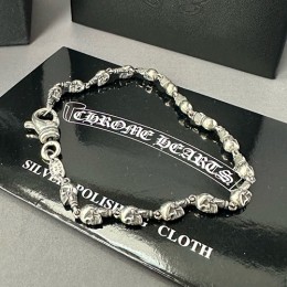 [가격문의][홍콩명품.Chrome Hearts] 크롬하츠 25SS 로고 FOTI 925실버 팔찌, ET3048, BUBU, 홍콩명품의류,구매대행,온라인명품