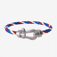 [홍콩명품.FRED] 프레드 25SS 로고 FORCE 10 스트랩 팔찌, ET3063, BUBU, 홍콩명품의류,구매대행,온라인명품