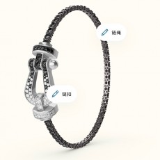 [홍콩명품.FRED] 프레드 25SS 로고 FORCE 10 팔찌, ET3077, BUBU, 홍콩명품의류,구매대행,온라인명품