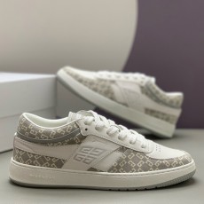 [홍콩명품.GIVENCHY] 지방시 25SS 로고 로우탑 스니커즈 운동화 (화이트-그레이), SE5337, PMD, 명품스니커즈,운동화,구두,로퍼,하이탑,신발