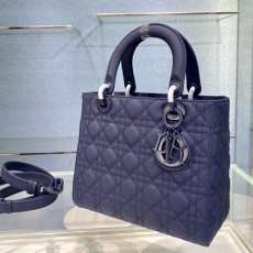 [홍콩명품,Christian Dior] 디올 25SS 로고 LADY 레더 가죽 토트백 핸드백 (블루), BGM4983, 홍콩명품가방,명품쇼핑몰,크로스백,핸드백,구매대행