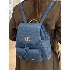 [홍콩명품,Christian Dior] 디올 25SS 로고 CARO 라지 백팩 (블루), BGM5008, 홍콩명품가방,명품쇼핑몰,크로스백,핸드백,구매대행