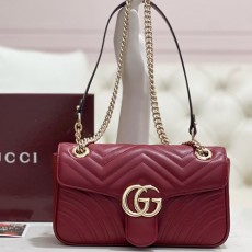 [홍콩명품.Gucci] 구찌 25SS 로고 GG 마몽트 스몰 마틀라세 숄더백 443497 (레드), BGM5049, GU2, 홍콩명품가방,명품쇼핑몰,크로스백,핸드백,구매대행