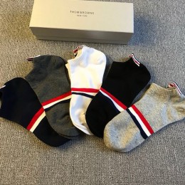 [가격문의][홍콩명품.THOME BROWNE] 톰브라운 25SS 로고 명품 브랜드 모음 선물용 양말 종아리양말 롱삭스 5종, ET3106, NNT, 홍콩명품의류,구매대행,온라인명품