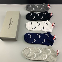 [가격문의][홍콩명품.THOME BROWNE] 톰브라운 25SS 로고 명품 브랜드 모음 선물용 양말 종아리양말 롱삭스 5종, ET3107, NNT, 홍콩명품의류,구매대행,온라인명품